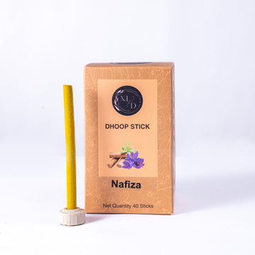 Nafiza Charcoal-Free Dhoop Sticks | 150 GM (Approx. 50 Sticks)+ Free Stand